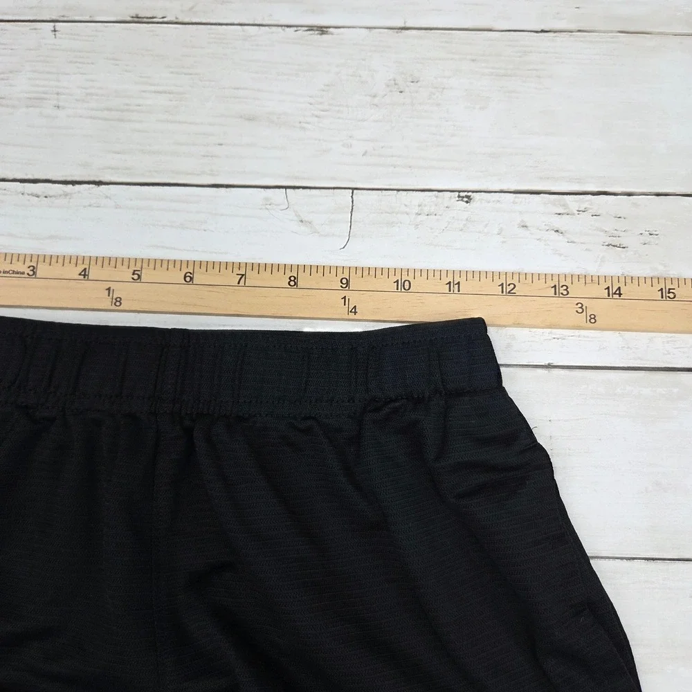 Nike Dri-FIT Basketball Shorts Colorblock Boys Large Black Volt 822952-012